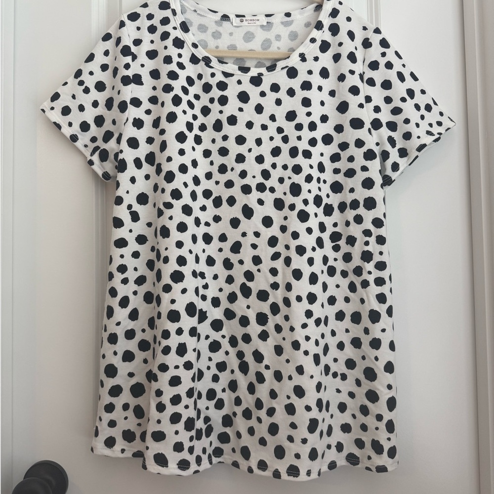 Polka Dot Women's Top